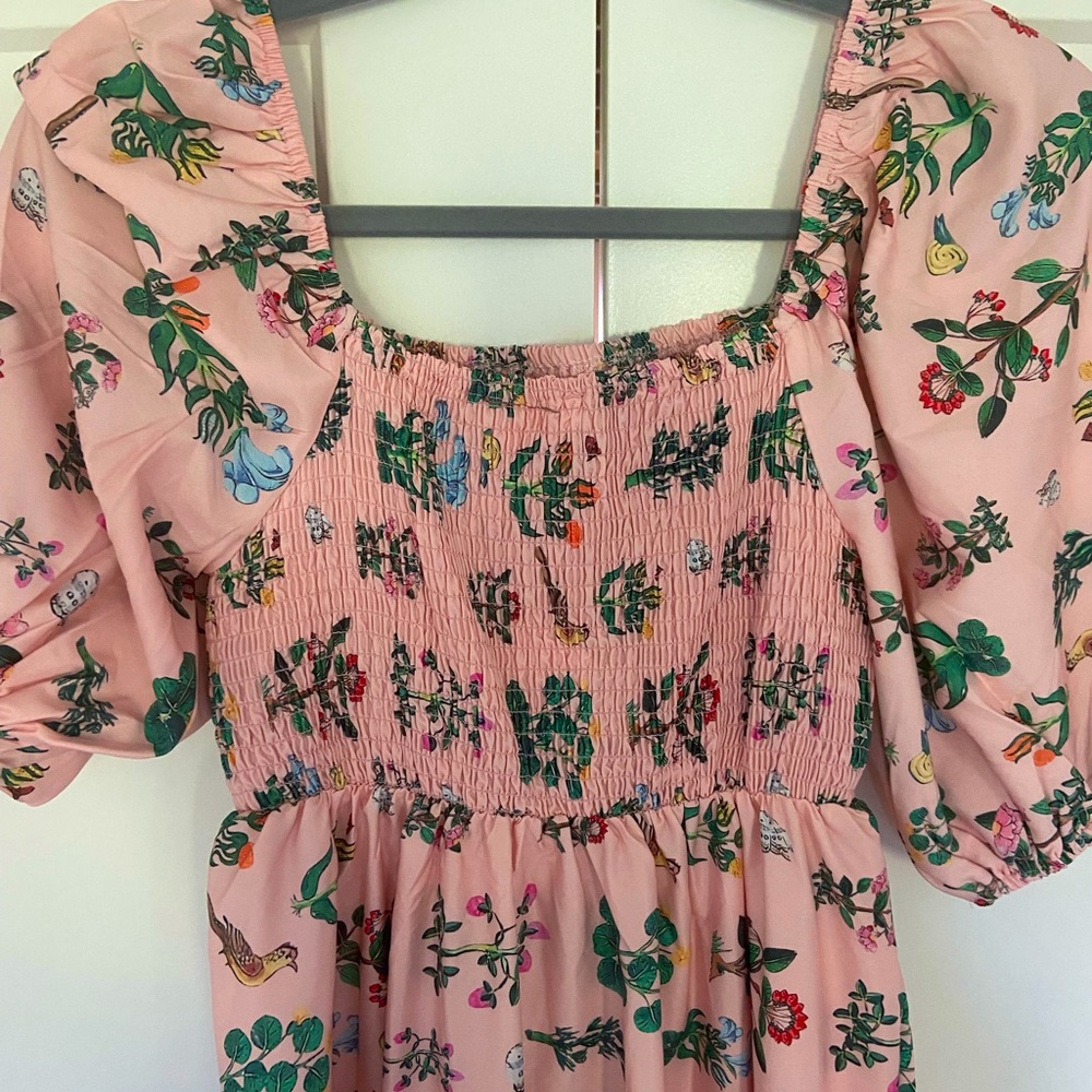 Silk Floral Maxi Dress